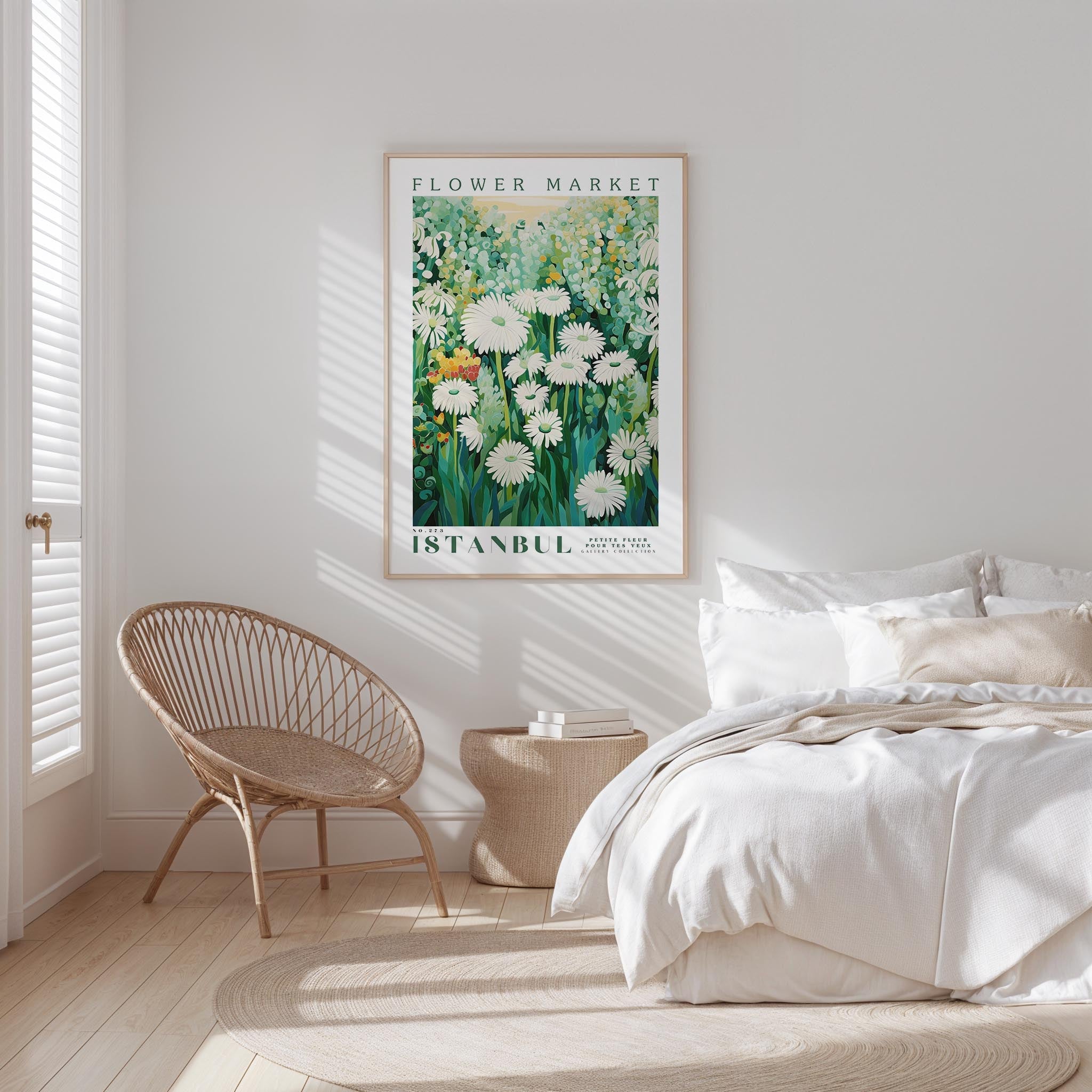 Istanbul Flower Market Poster - Poster - Flower Poster