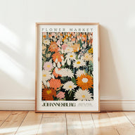 Johannesburg Flower Market Poster - Posters - Flower Poster