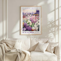Kuala Lumpur Flower Market Poster - Poster - Flower Poster
