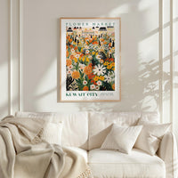 Kuwait City Flower Market Poster - Poster - Flower Poster
