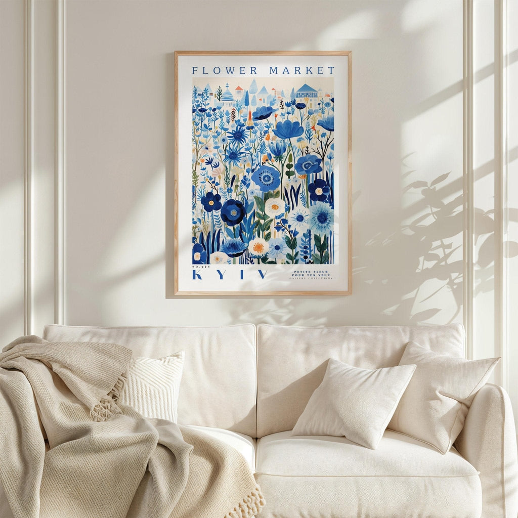 Kyiv Flower Market Poster - Poster - Flower Poster