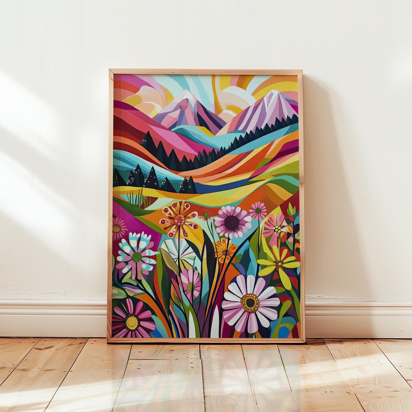 Landscape Poster - Poster - Flower Poster