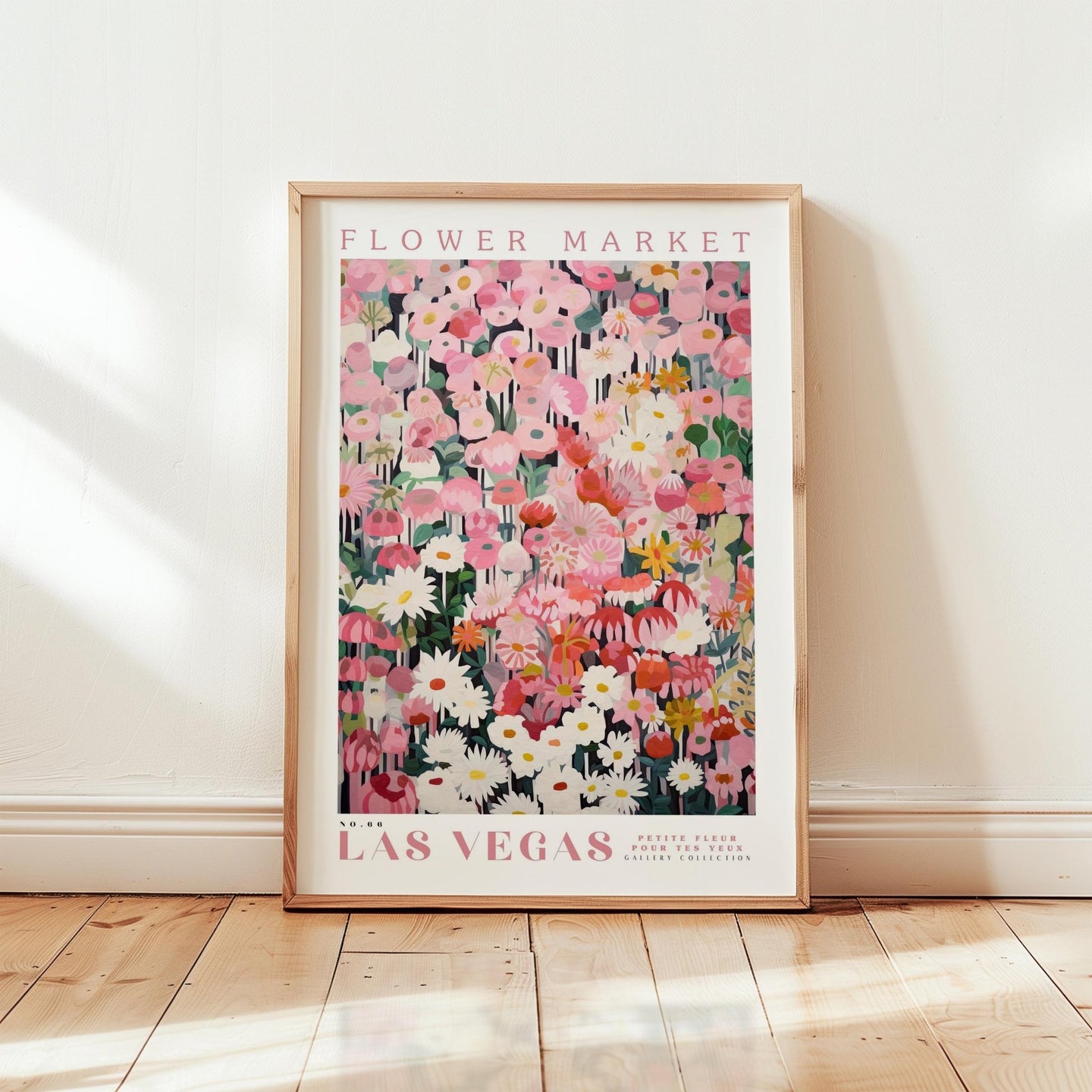 Las Vegas Flower Market Poster - Posters - Flower Poster