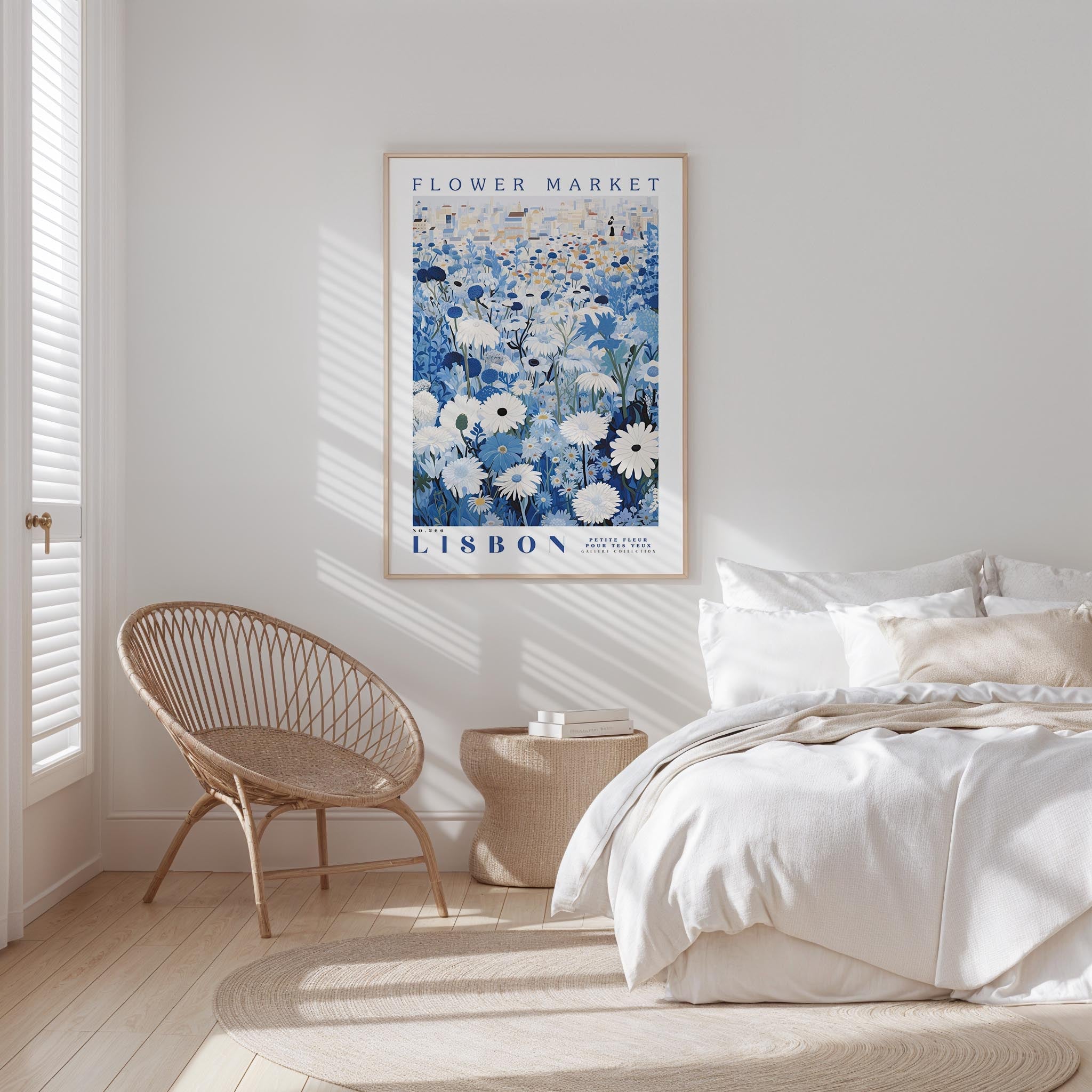 Lisbon Flower Market Poster - Poster - Flower Poster