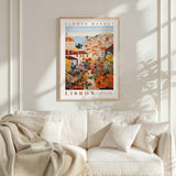 Lisbon Flower Market Poster - Posters - Flower Poster