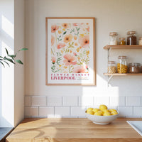 Liverpool Flower Market Poster - Posters - Flower Poster