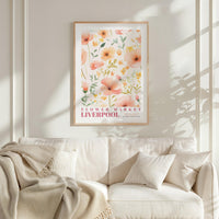 Liverpool Flower Market Poster - Posters - Flower Poster