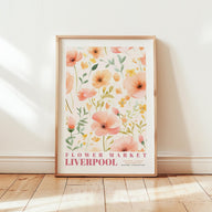 Liverpool Flower Market Poster - Posters - Flower Poster