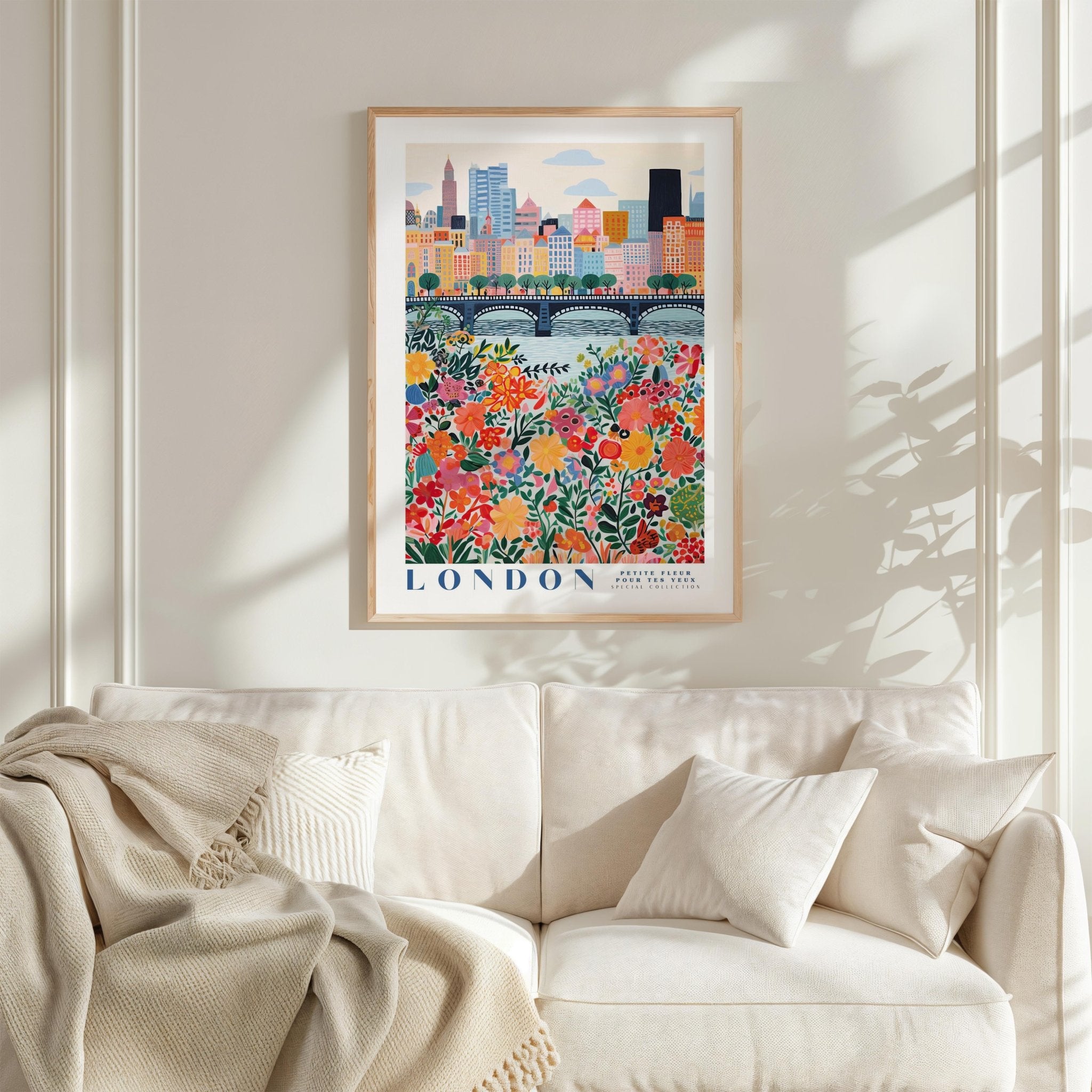 London Bridge Flower Market Poster - Posters - Flower Poster