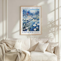 London Flower Market Poster - Poster - Flower Poster