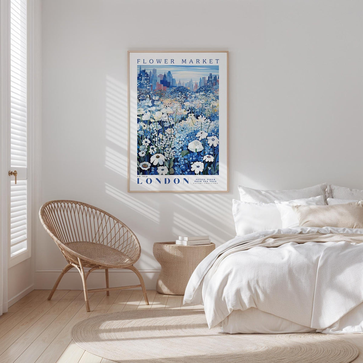 London Flower Market Poster - Poster - Flower Poster
