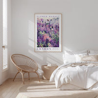 London Flower Market Poster - Poster - Flower Poster