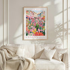 London Flower Market Poster - Posters - Flower Poster