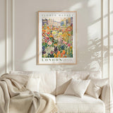 London Flower Market Poster - Posters - Flower Poster