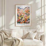London Flower Market Poster - Posters - Flower Poster