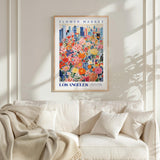 Los Angeles Flower Market Poster - Poster - Flower Poster