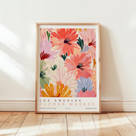 Los Angeles Flower Market Poster - Posters - Flower Poster
