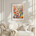 Madrid Flower Market Poster - Poster - Flower Poster