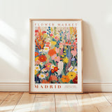 Madrid Flower Market Poster - Poster - Flower Poster