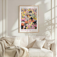 Madrid Flower Market Poster - Posters - Flower Poster