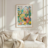 Medellin Flower Market Poster - Posters - Flower Poster