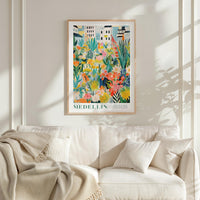 Medellin Flower Market Poster - Posters - Flower Poster