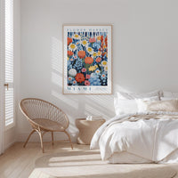 Miami Flower Market Poster - Poster - Flower Poster