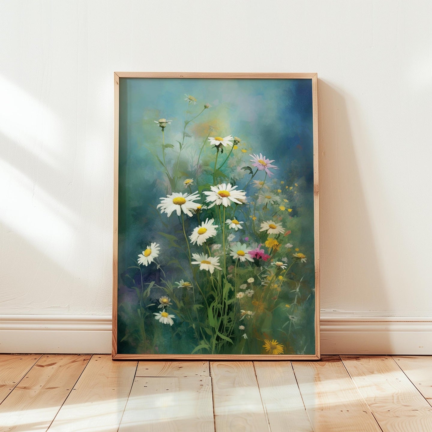 Moody Wildflower Poster - Poster - Flower Poster