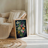 Moody Wildflower Poster - Poster - Flower Poster