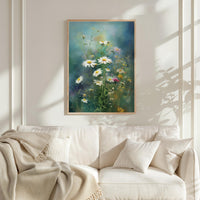 Moody Wildflower Poster - Poster - Flower Poster