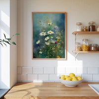 Moody Wildflower Poster - Poster - Flower Poster