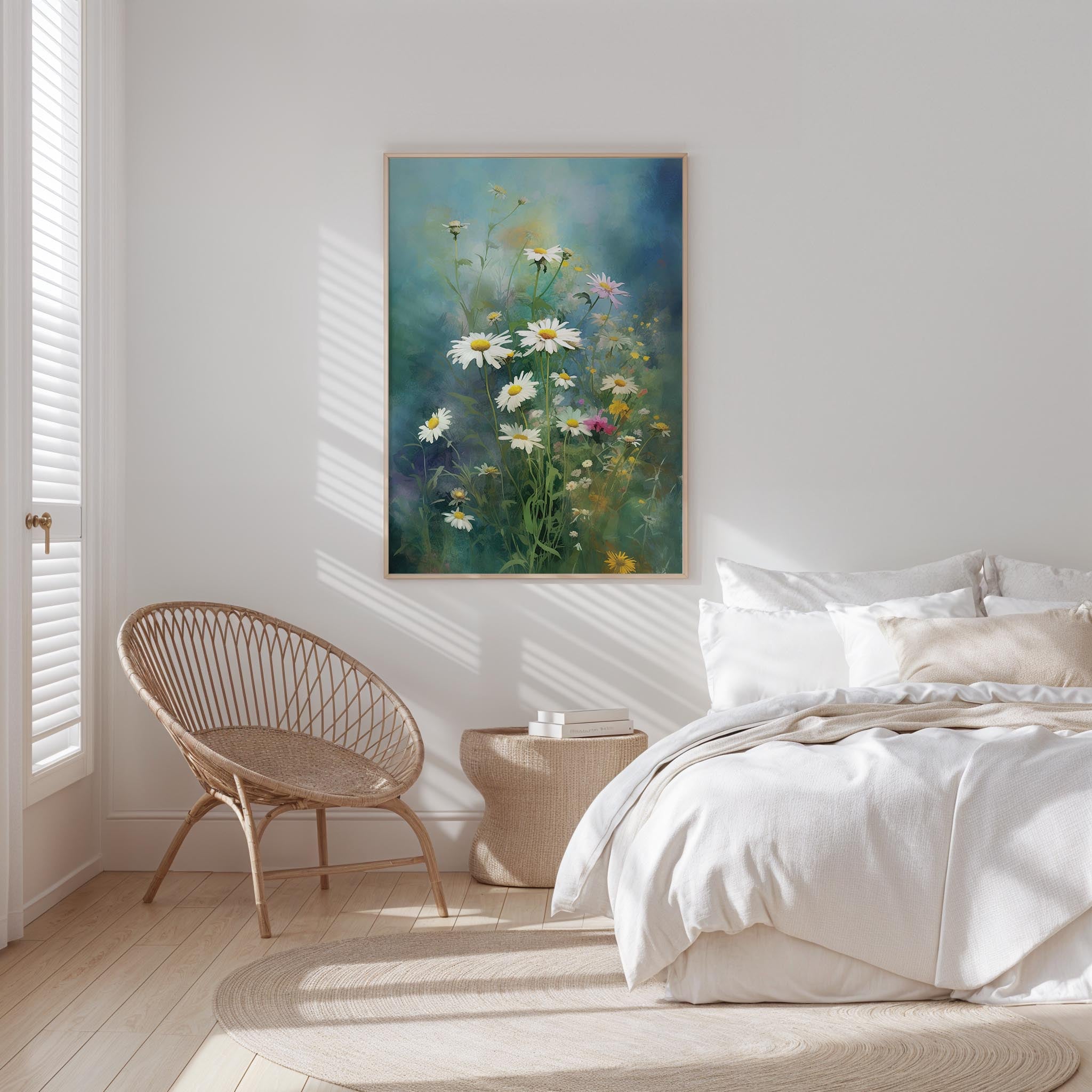 Moody Wildflower Poster - Poster - Flower Poster