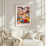 Mumbai Flower Market Poster - Poster - Flower Poster