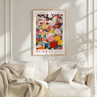 Mumbai Flower Market Poster - Poster - Flower Poster