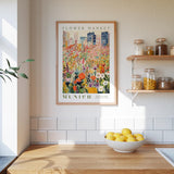 Munich Flower Market Poster - Posters - Flower Poster