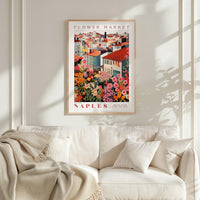Naples Flower Market Poster - Poster - Flower Poster