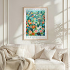 Napoli Flower Market Poster - Posters - Flower Poster