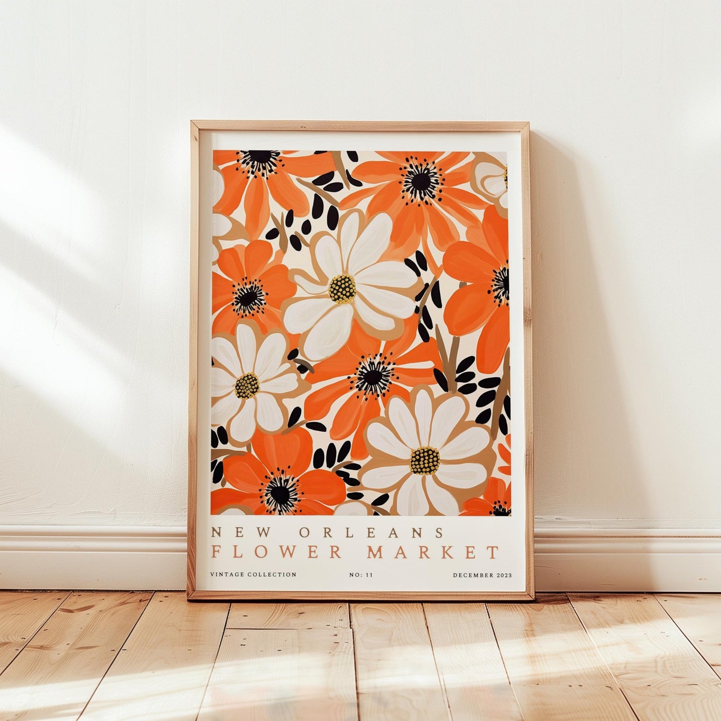 New Orleans Flower Market Poster - Posters - Flower Poster