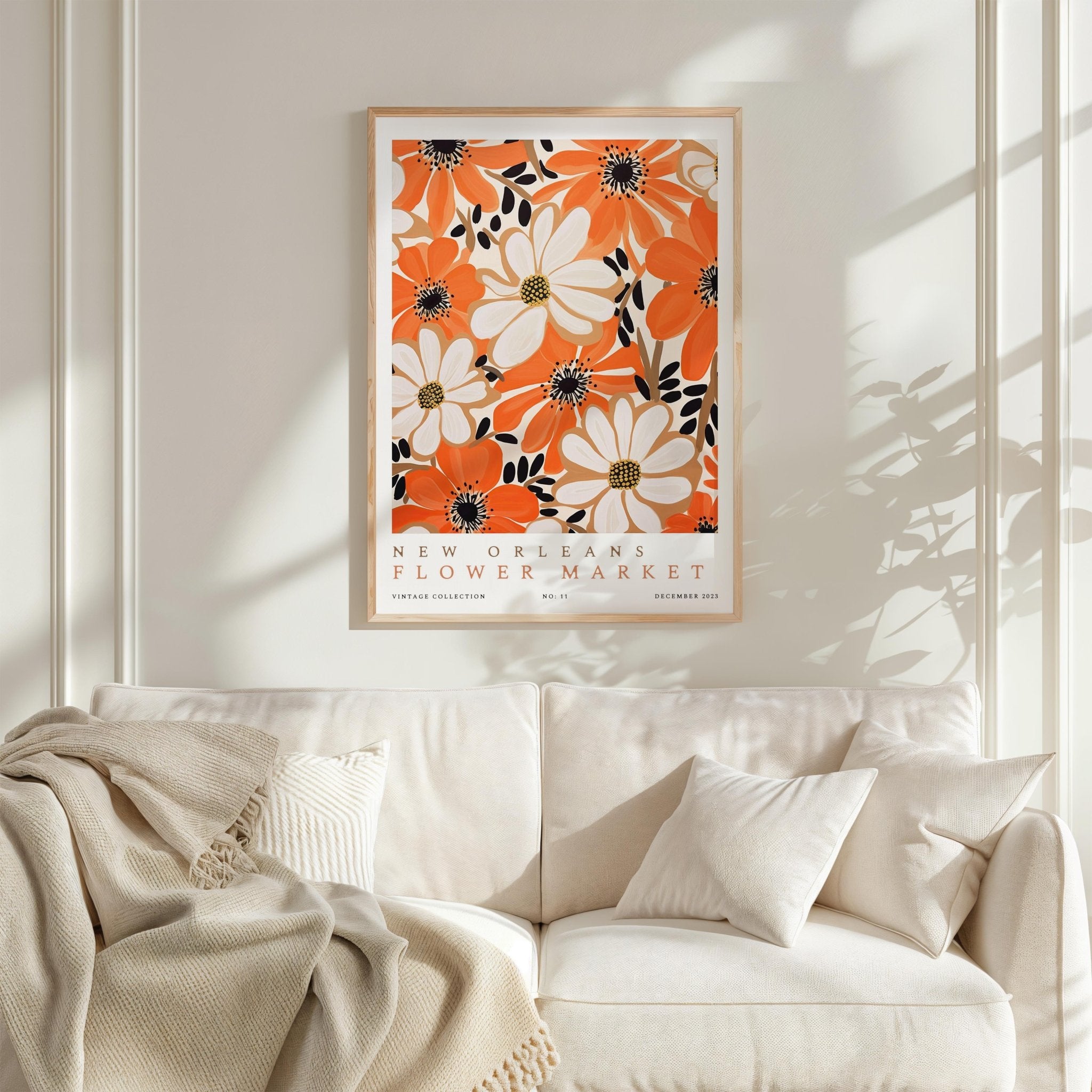 New Orleans Flower Market Poster - Posters - Flower Poster