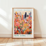 New York Flower Market Poster - Posters - Flower Poster