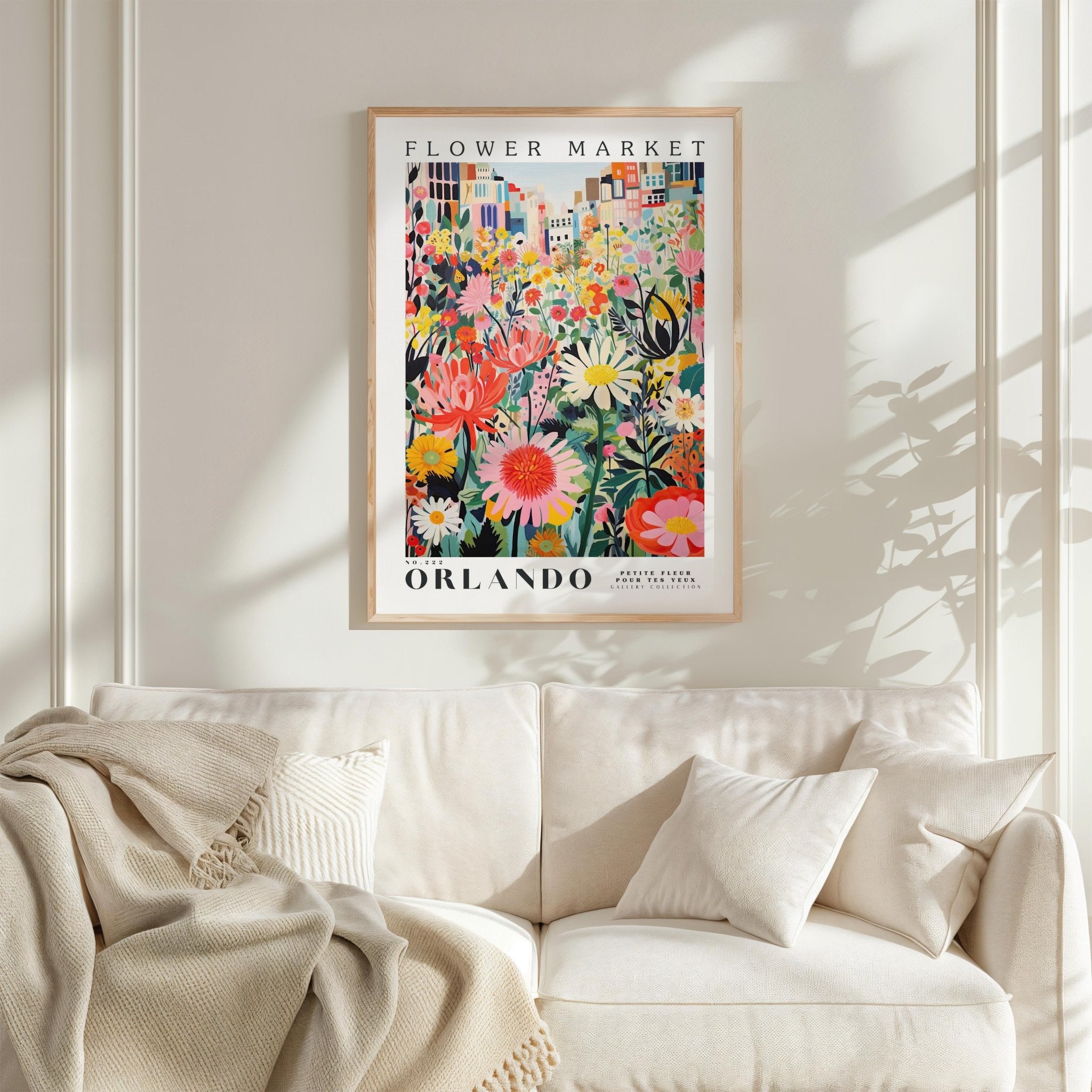 Orlando Flower Market Poster - Poster - Flower Poster