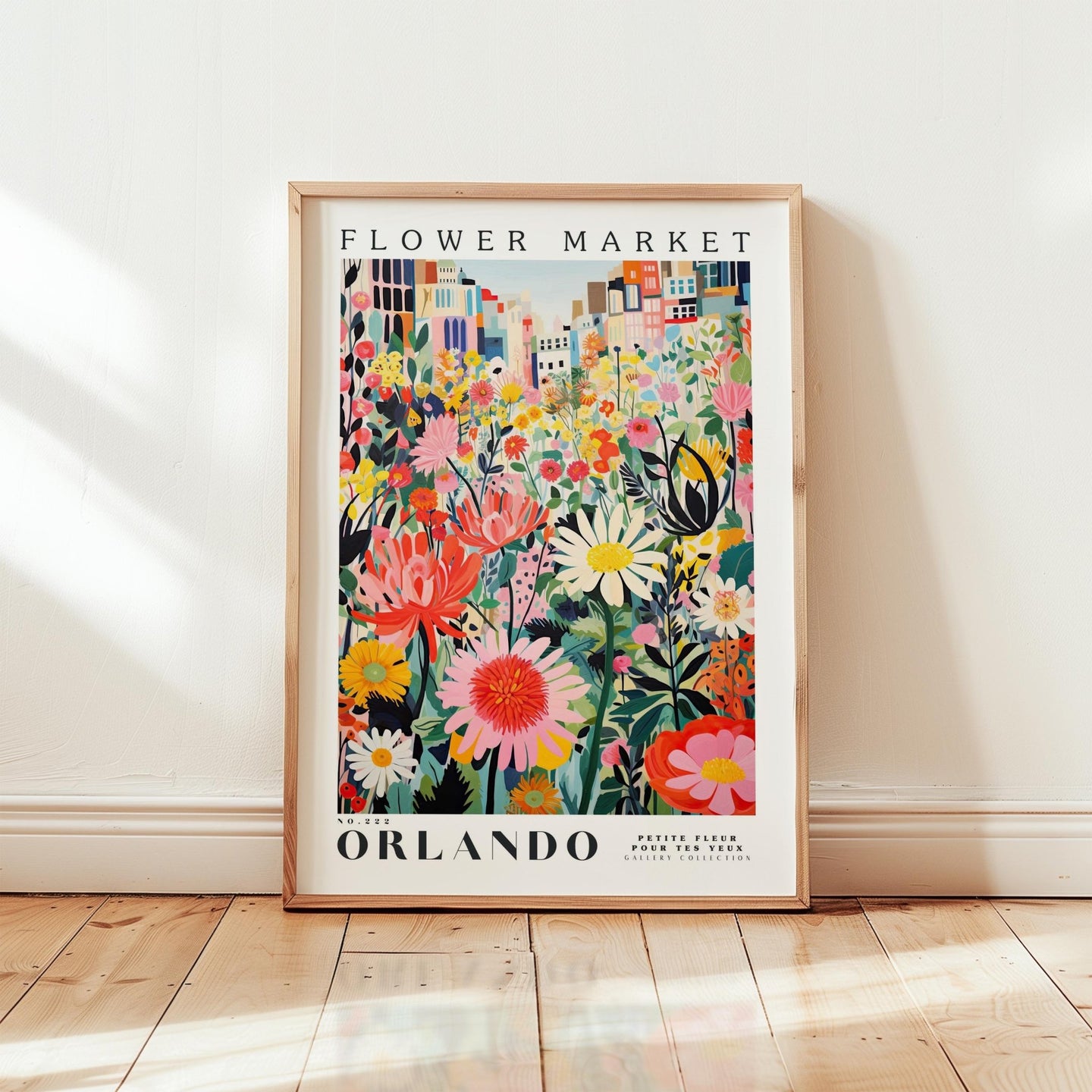 Orlando Flower Market Poster - Poster - Flower Poster