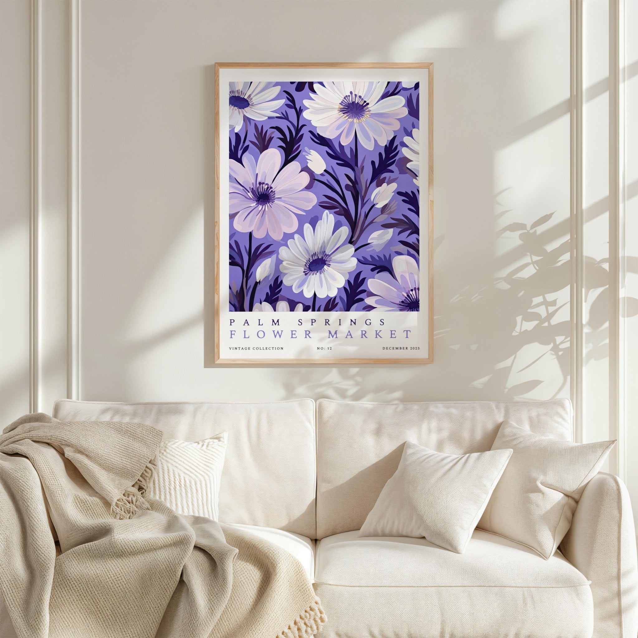 Palm Springs Flower Market Poster - Posters - Flower Poster