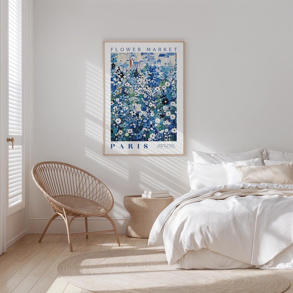 Paris Flower Market Poster - Posters - Flower Poster