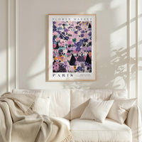 Paris Flower Market Poster - Posters - Flower Poster