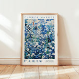 Paris Flower Market Poster - Posters - Flower Poster
