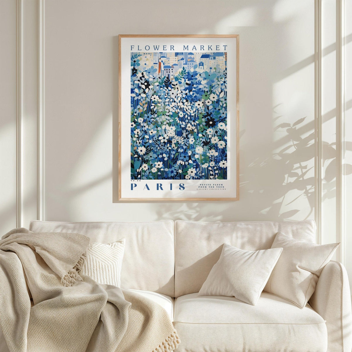 Paris Flower Market Poster - Posters - Flower Poster