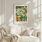 Petra Flower Market Poster - Poster - Flower Poster