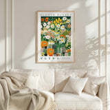 Petra Flower Market Poster - Poster - Flower Poster
