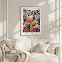 Phoenix Flower Market Poster - Poster - Flower Poster
